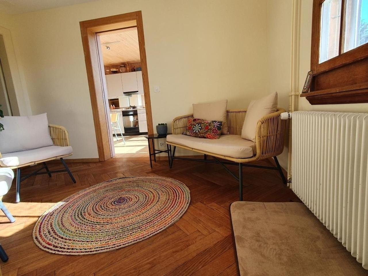 Ferienwohnung In Der Gartenstadt, Liebefeld Bern Exteriör bild